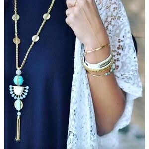 Stella & Dot Totem Tassel Necklace